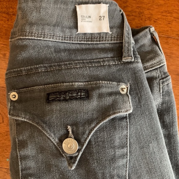 Hudson Jeans Pants - Women's Hudson Gray Skinny Jeans - 27